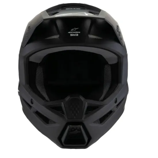 Casco Alpinestars junior Solid Negro