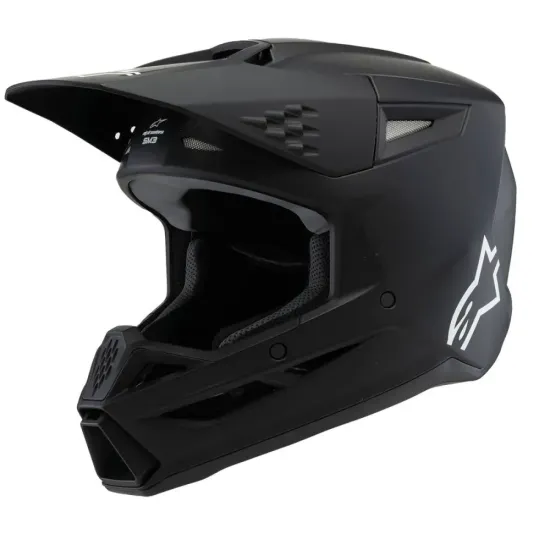 Casco Alpinestars junior Solid Negro