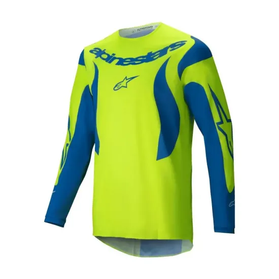 Jersey Alpinestars fluid haul Amarillo Azul