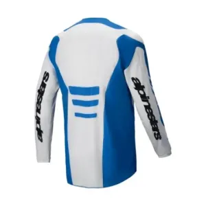 Jersey Alpinestars fluid haul Blanco Azul 2