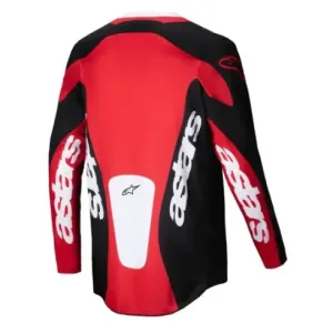 Jersey Alpinestars Racer Veil Negro Rojo 2