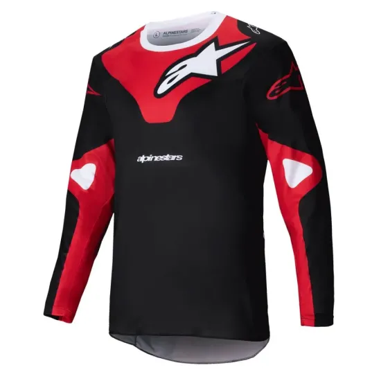 Jersey Alpinestars Racer Veil Negro Rojo