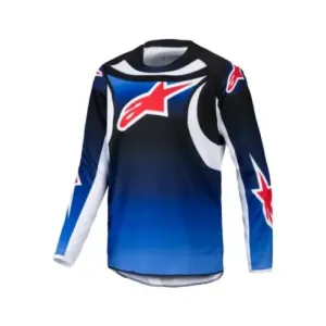 Jersey Alpinestars Junior Racer Wurx Azul Negro