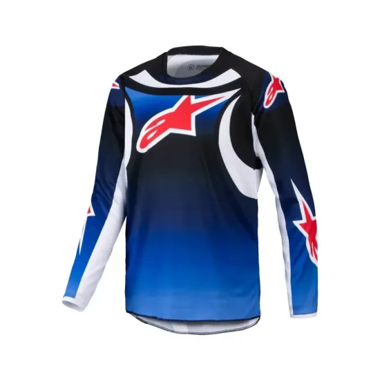Jersey Alpinestars Junior Racer Wurx Azul Negro