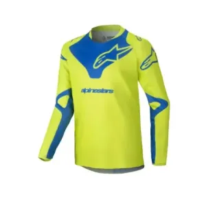Jersey Alpinestar Junior Racer Veil Amarillo Azul