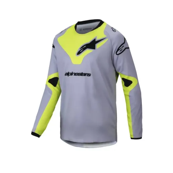 Jersey Alpinestar Junior Racer Veil Gris Amarillo
