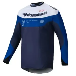 Jersey Alpinestars pro-dura Azul Blanco Negro
