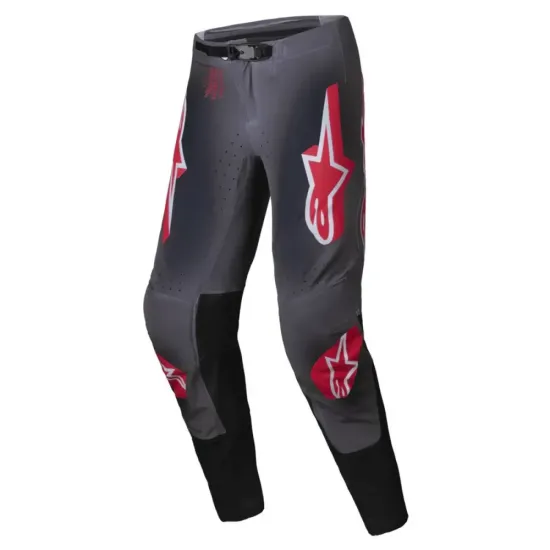 Pantalon Alpinestars Supertech Lipan Rojo Gris