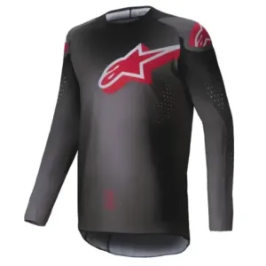 Jersey Alpinestars Supertech Lipan Rojo Gris