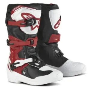 Botas Alpinestar Tech 3 junior Rojo Negro Blanco