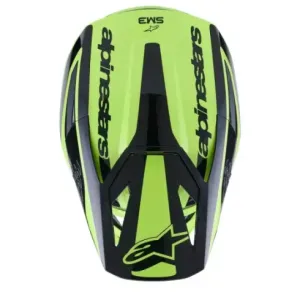 Casco Alpinestar S-M3 Amarillo y Negro 2
