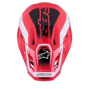 Casco Alpinestar M7 Deed Rojo Blanco 2