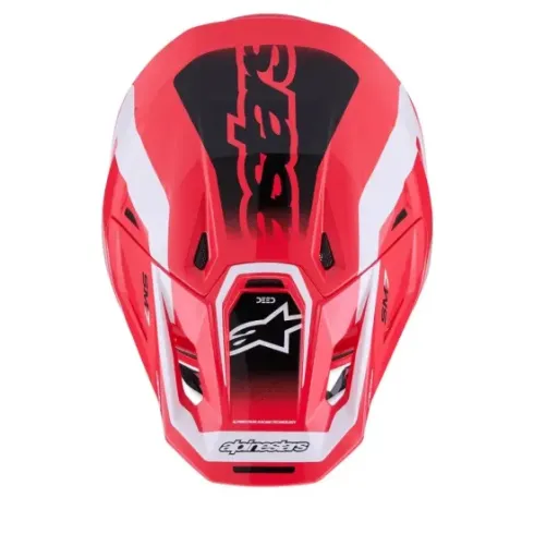 Casco Alpinestar M7 Deed Rojo Blanco