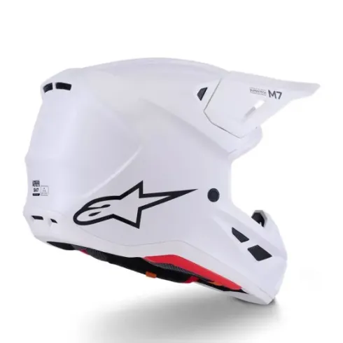 Casco Alpinestar M7 Solid Blanco