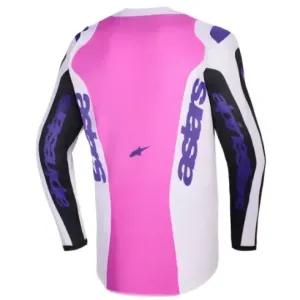 Jersey Alpinestar Fluid Grid Adulto Negro Rosa 2