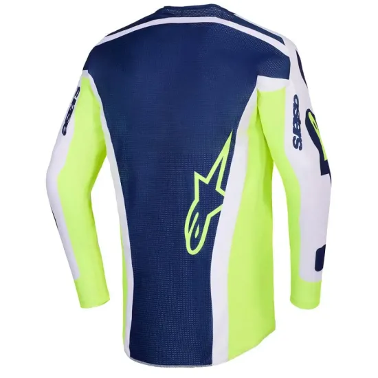 Jersey Alpinestar Racer Air Blanco Azul