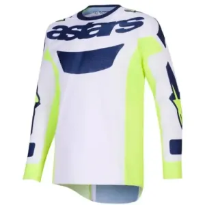 Jersey Alpinestar Racer Air Blanco Azul