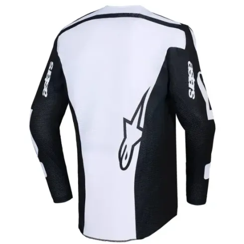Jersey Alpinestar Racer Air Negra Blanca
