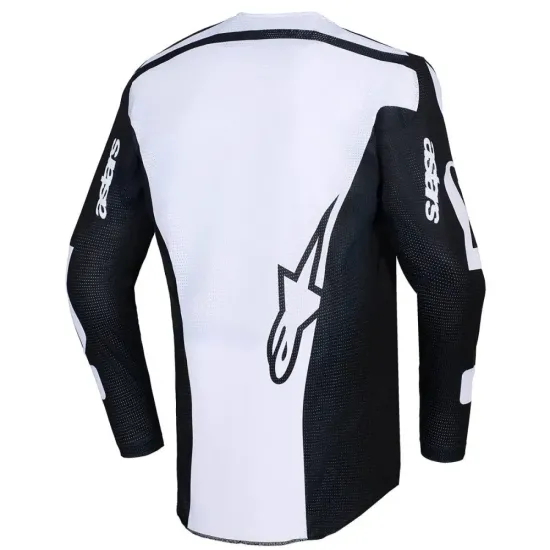 Jersey Alpinestar Racer Air Negra Blanca