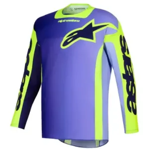 Jersey Alpinestar Racer Portl Morado Verde