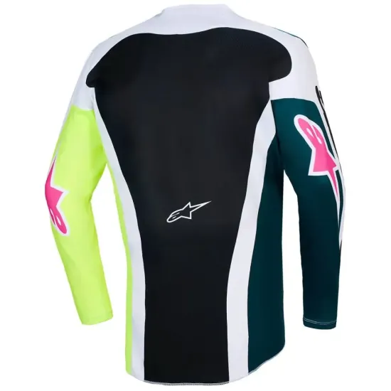 Jersey Alpinestar Racer Portl Verde Negra