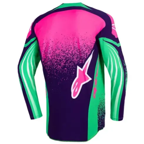 Jersey Alpinestar Techstar Nomur Verde Morado