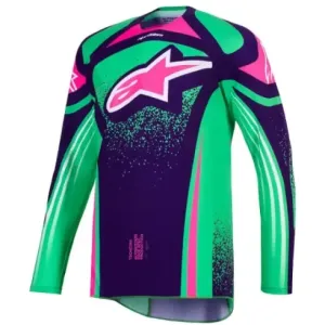 Jersey Alpinestar Techstar Nomur Verde Morado
