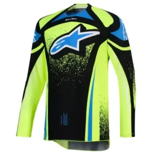 Jersey Alpinestar Techstar Nomur Amarilla Azul