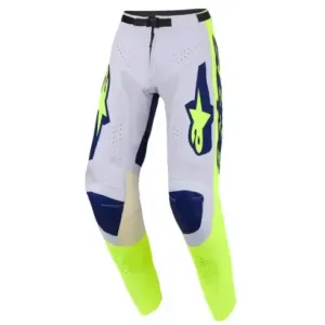 Nuevo - Pantalones Racer Air Riway Blanco Amarillo
