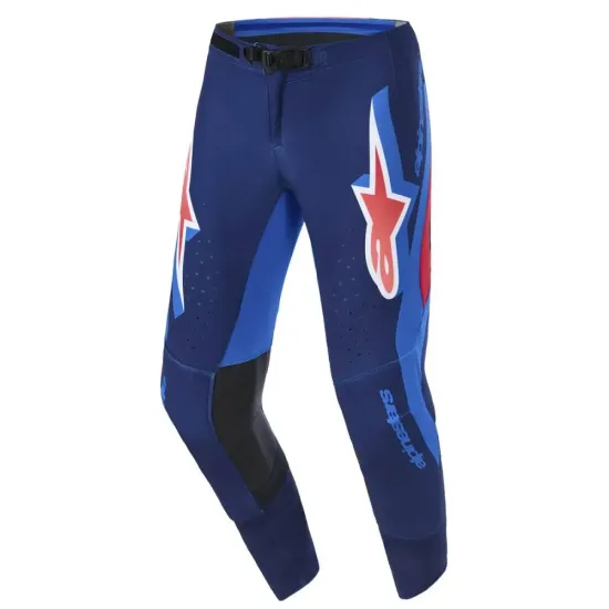 Pantalon Alpinestar Supertech Vista Azul Roja