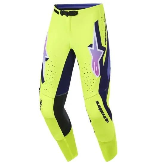 Pantalon Alpinestar Supertech Vista Amarillo Fluor Rosa