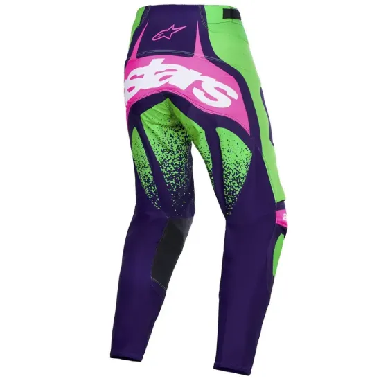 Pantalon Alpinestar TECHSTAR Nomur Verde Morado