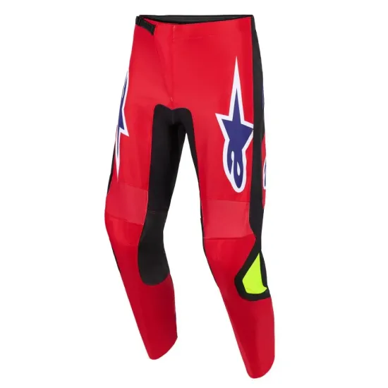 Pantalon Alpinestar Fluid Grid Rojo y Morado