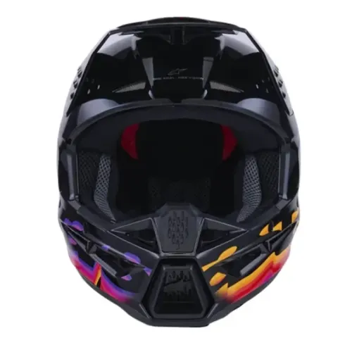 Casco Alpinestar S-M3 Force Negro Morado
