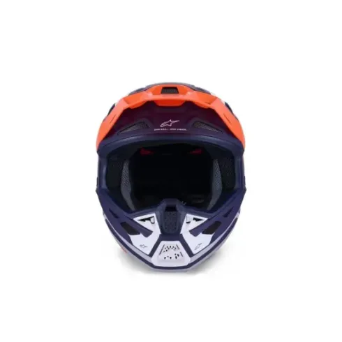 Casco Alpinestars Sm7 Core - Naranja/Azul/Mate