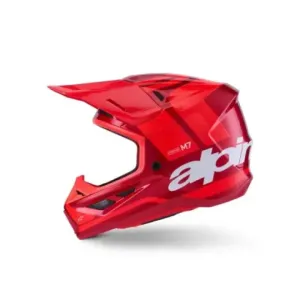 Casco Alpinestars Sm7 Core - Rojo/Brillante 2