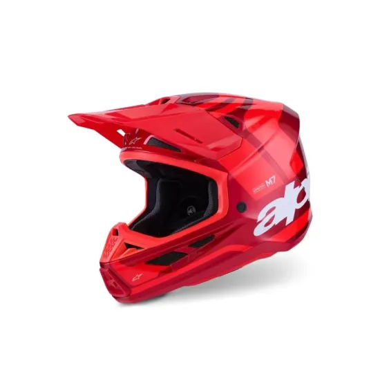 Casco Alpinestars Sm7 Core - Rojo/Brillante