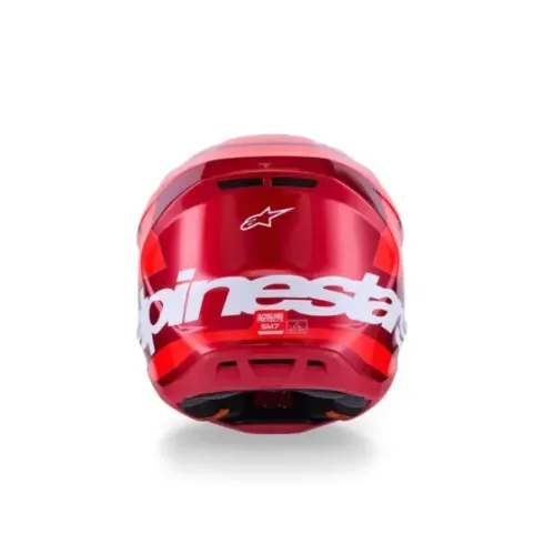 Casco Alpinestars Sm7 Core - Rojo/Brillante