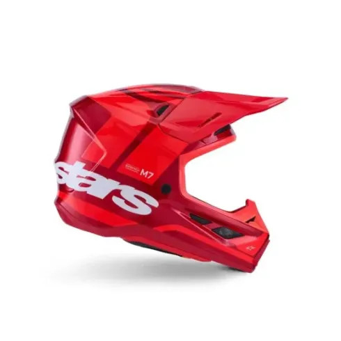 Casco Alpinestars Sm7 Core - Rojo/Brillante