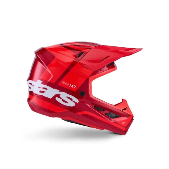 Casco Alpinestars Sm7 Core - Rojo/Brillante