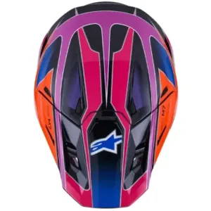 Casco Alpinestar S-M7 Fuse Ece 06 Azul morado 2