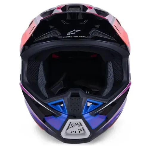 Casco Alpinestar S-M7 Fuse Ece 06 Azul morado