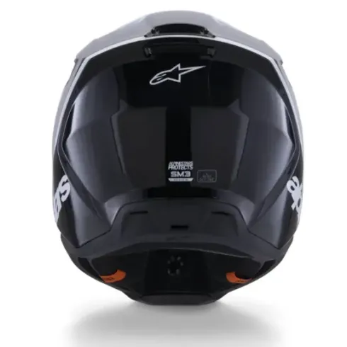 Casco Alpinestar S-M3 Radium Negro Blanco