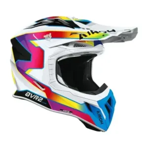 Airoh Aviator Ace 2 Sunrise Brillo – Casco Off-Road de Fibra de Carbono ECE 22.06 2