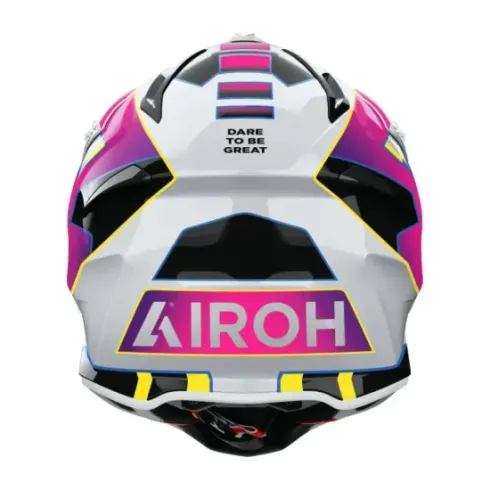 Airoh Aviator Ace 2 Sunrise Brillo – Casco Off-Road de Fibra de Carbono ECE 22.06