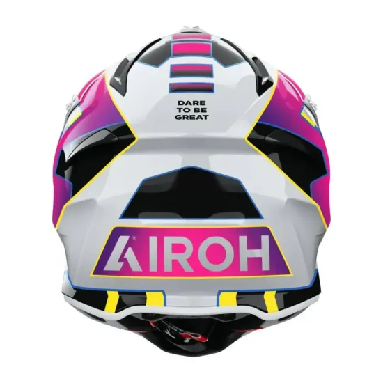 Airoh Aviator Ace 2 Sunrise Brillo – Casco Off-Road de Fibra de Carbono ECE 22.06