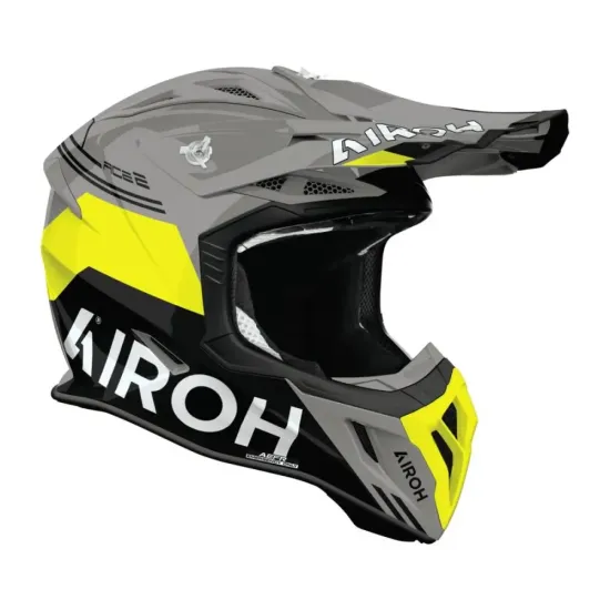 Casco Airoh Aviator Ace 2 Fury Amarillo