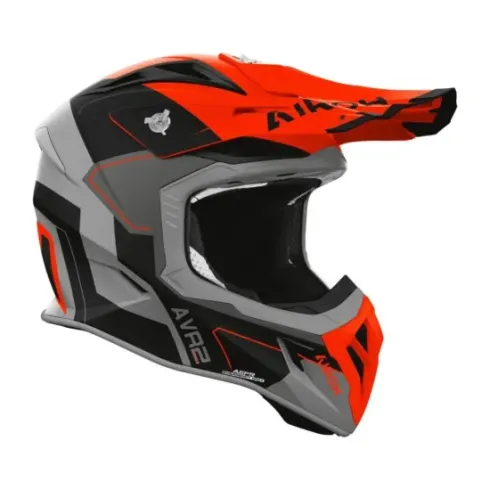 Casco Airoh Aviator Ace 2 Shield Naranja Mate