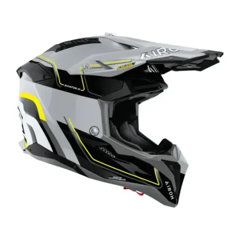 Casco Airoh Aviator 3 Leader Yellow