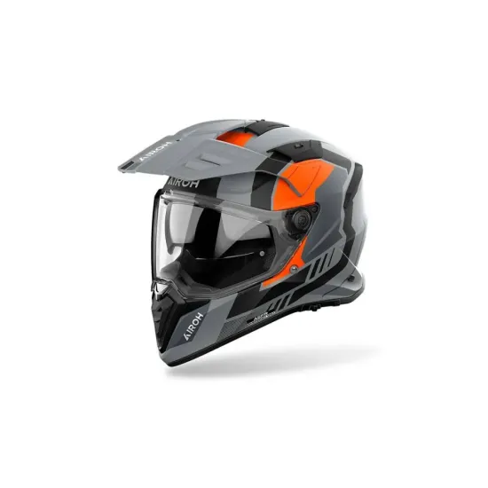 Casco Airoh Bandit Horn Naranja